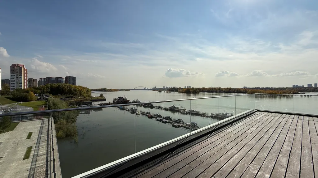 Квартира Квартира Hugge Place | Студия с видом на обь — Новосибирск