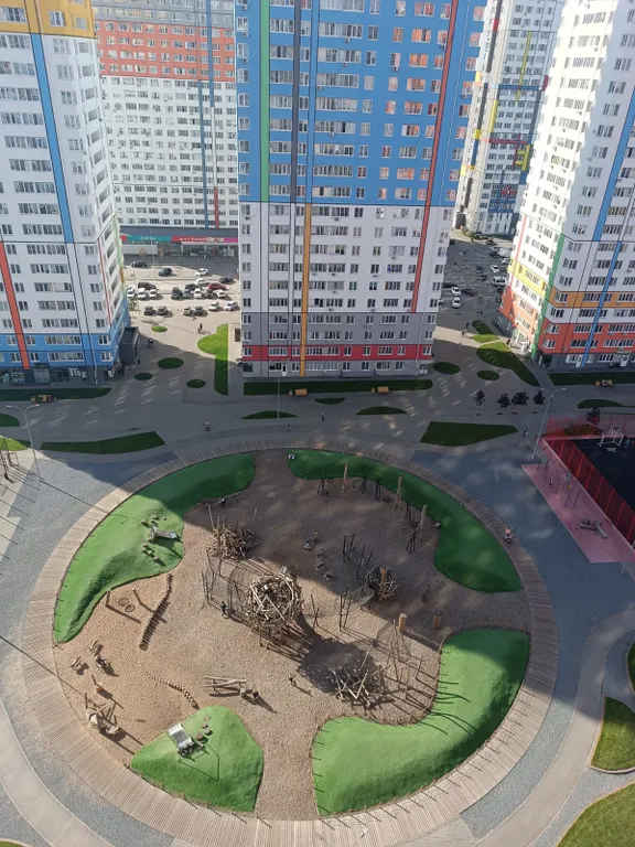 Квартира в новом ЖК с видом на Волгу