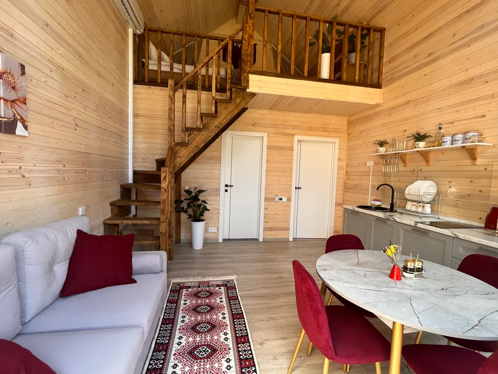 Дом с купелью и баней