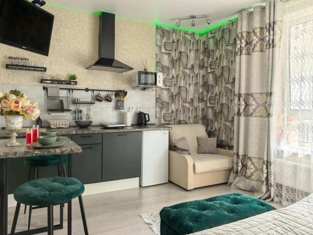 Квартира Квартира Уютная студия возле парка Галицкого для замечательных гостей — Краснодар