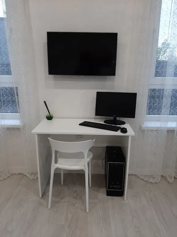 Квартира с участком, барбекю зона, закрытая территория, парковка