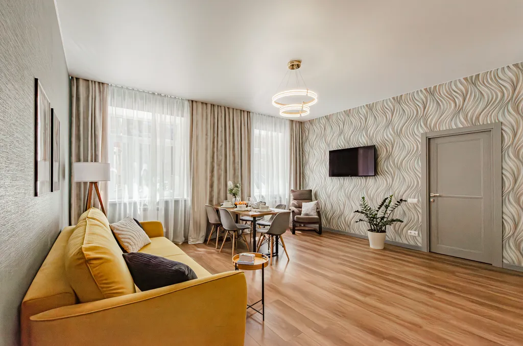 Просторная квартира с закрытым паркингом