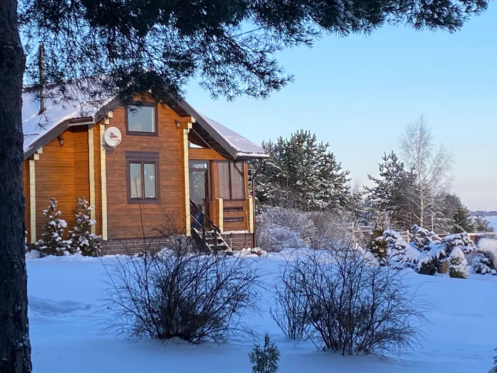 Дом-баня с видом на Волгу