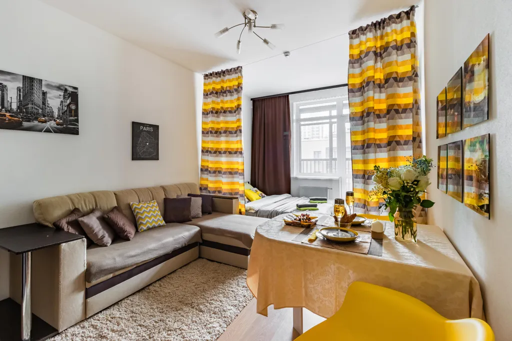 Квартира Квартира Yellow star 726 — Санкт-Петербург