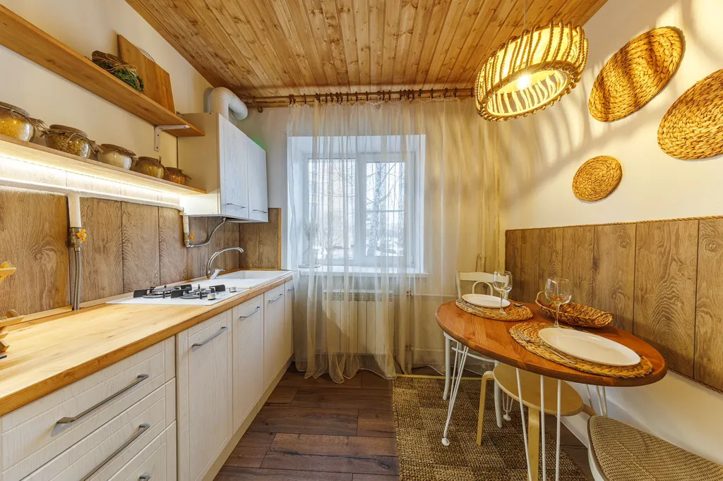 Уникальная квартира в Эко стиле