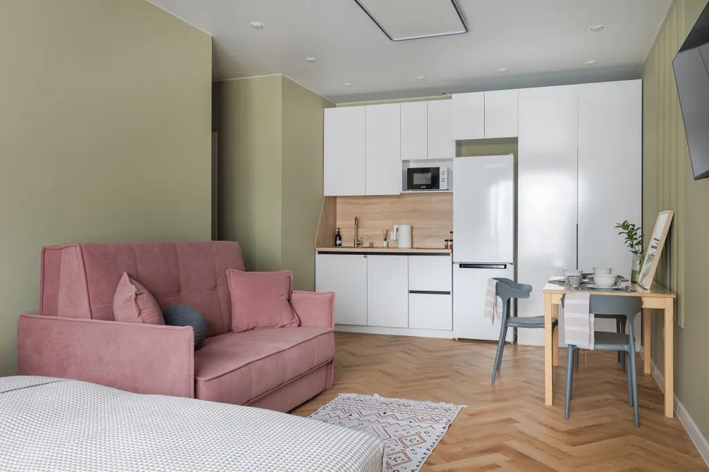 Уютная студия в ЖК Сердце Сибири