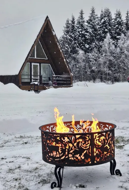 Уютный домик с видом на лес