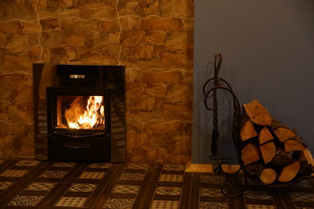 Коттедж Дом с камином, баней-сауной на дровах и купелью — Светлое