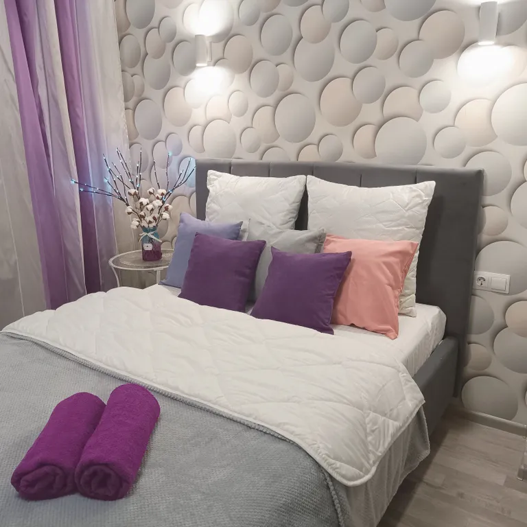 Студия в новом доме с большой ванной и кондиционером