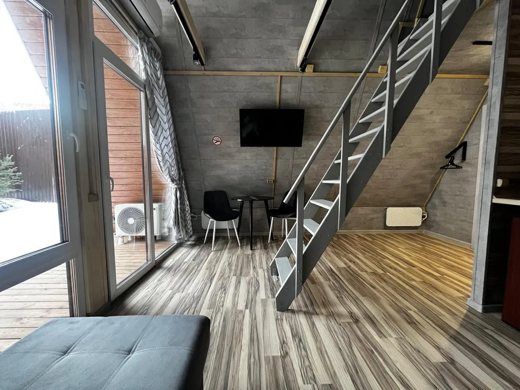 Коттедж Коттедж А-фрейм в городском глэмпинге — Казань