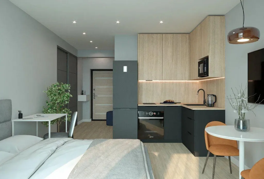 Квартира Квартира Nordic Light Studio — Иркутск