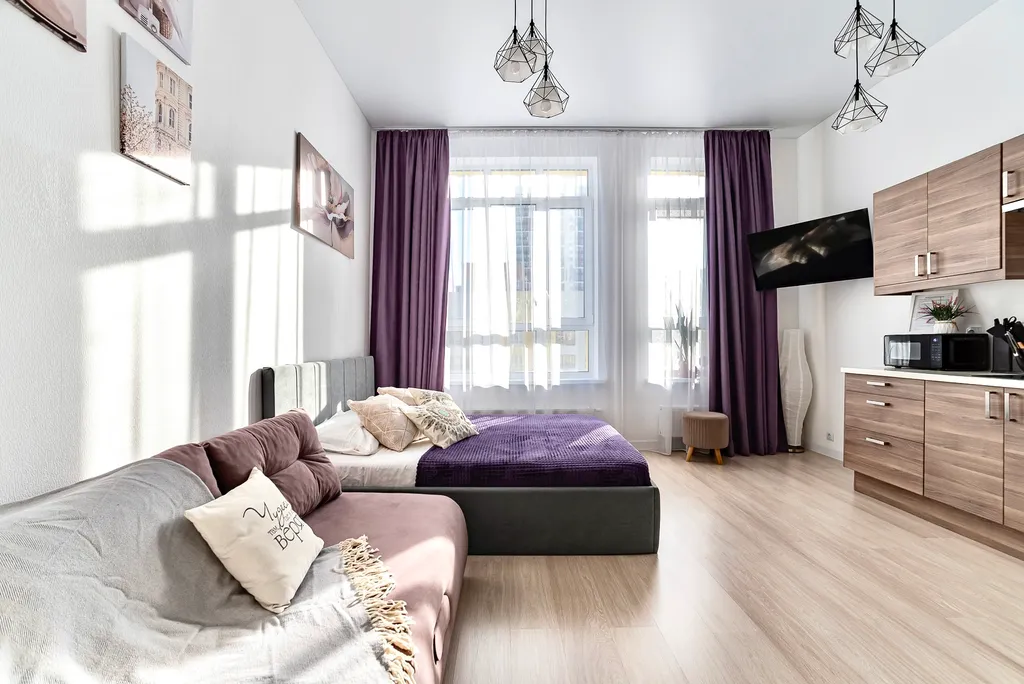 Уютная студия в Академическом рядом Дворец дзюдо