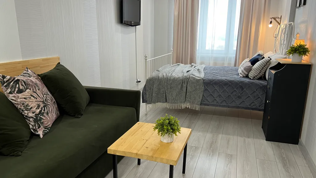 Просторная квартира на высоком этаже