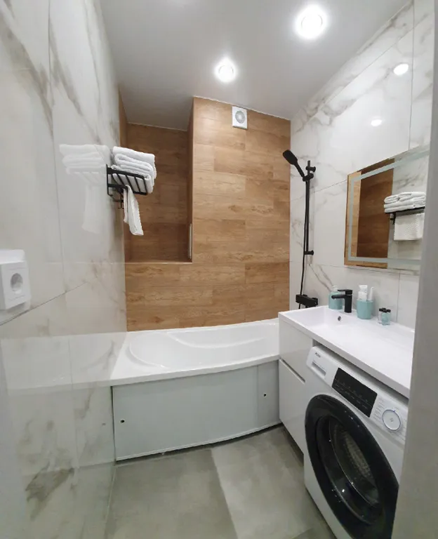 Современные апартаменты тайга в самом сердце города с кондиционером