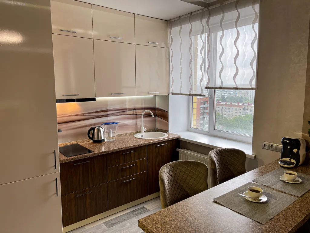 Новая квартира с теплым балконом и парковкой