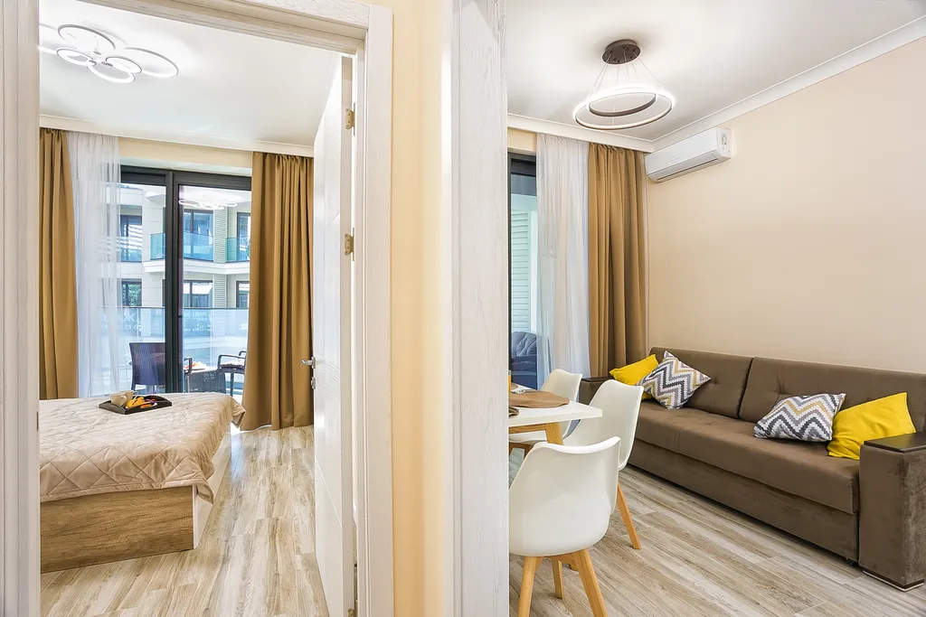 Апартамент у моря в Скай плаза 2