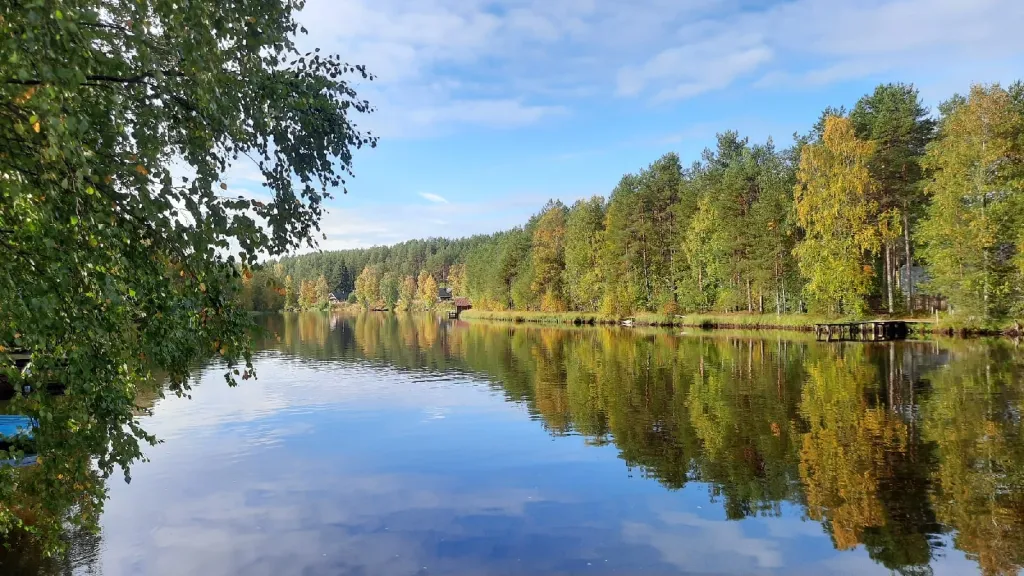 Дом в живописном месте с  видом на реку