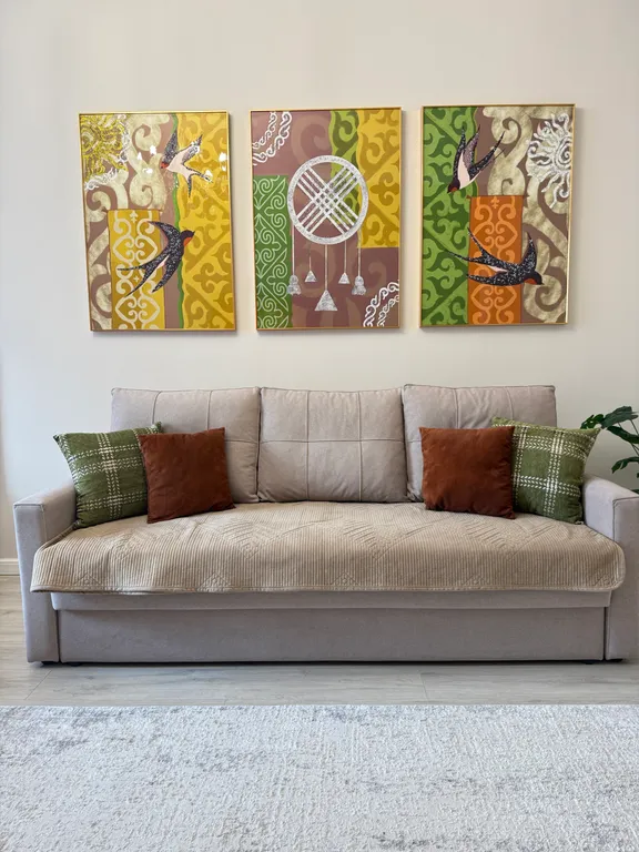 Уютная евротрешка квартира возле экспо