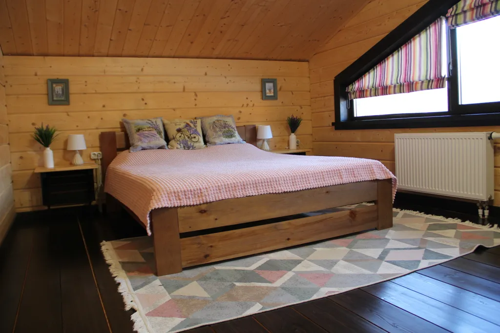 Просторный коттедж в окружении леса – идеальное место для отдыха