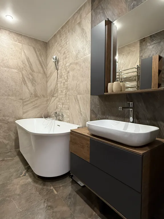 Уютная квартира с панорамными окнами