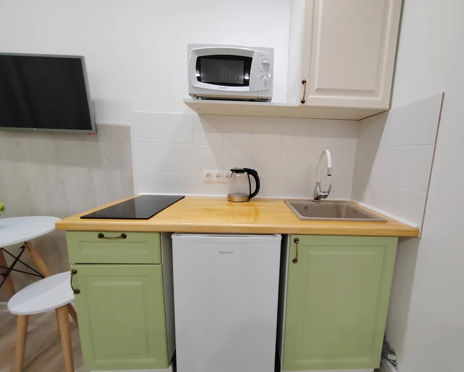 Уютная студия с лоджией