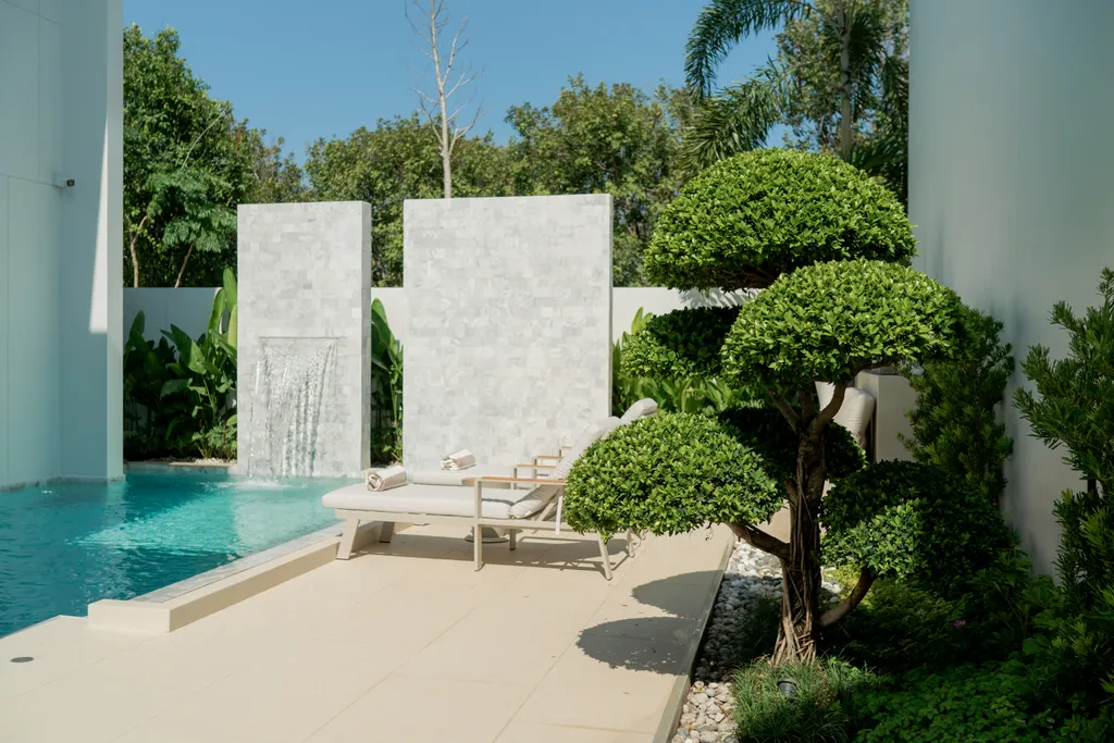 Эстетичная вилла с 3 спальнями и бассейном Банг Тао Пхукет