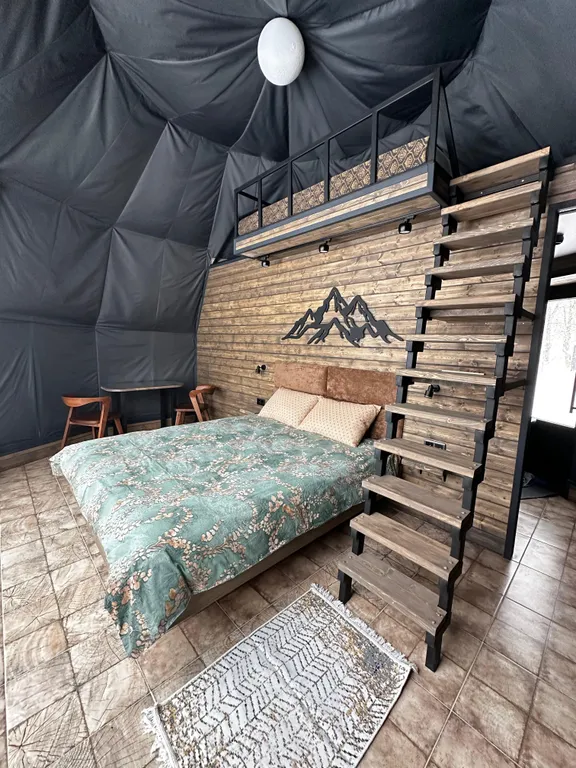 Лесной купольный дом Черника