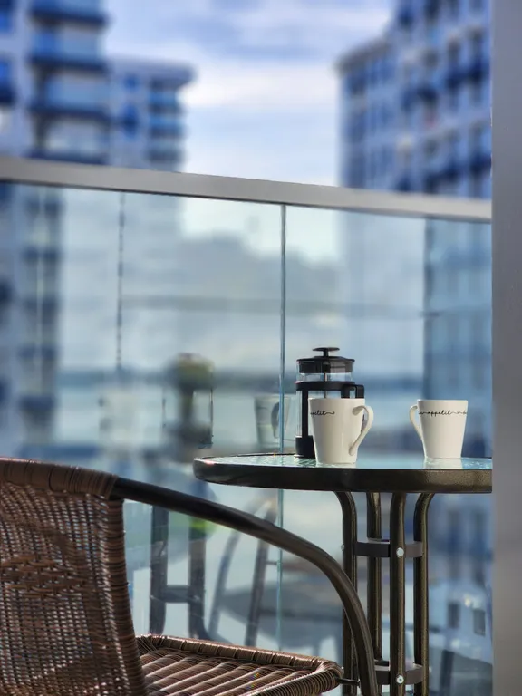 Студия с балконом