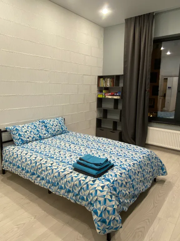 Квартира со свежим ремонтом в Иннополисе, евродвушка с одной спальней