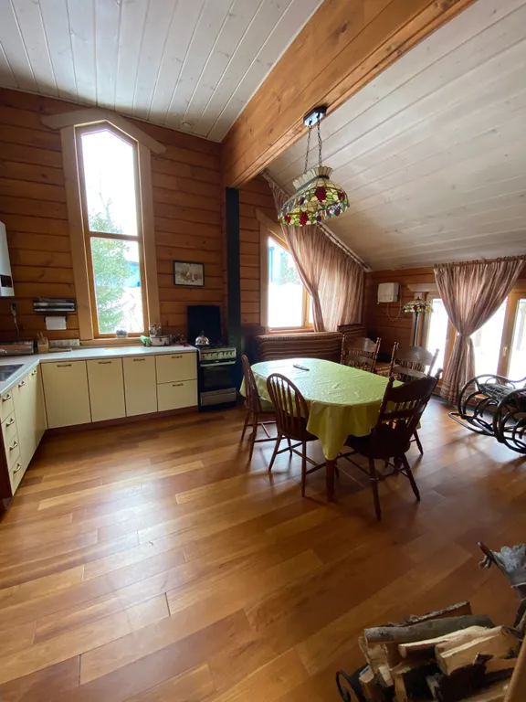 Коттедж Дом с русской баней на дровах в тихом уютном месте — Лупаново