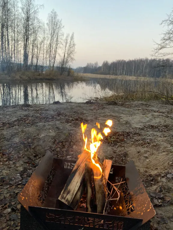 Уютный A-frаme домик на беpегу Bуокcы