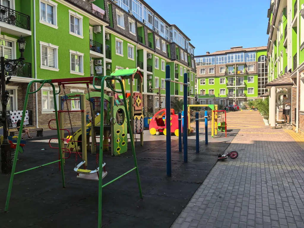 Квартира Квартира Уютная студия у моря "Арт Лайт Сити" — Сириус