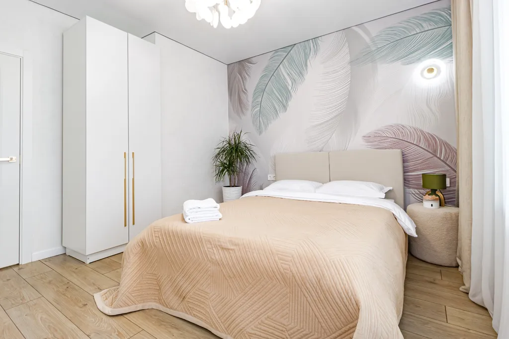 Апартамент с 2 спальнями рядом с Хан шатром