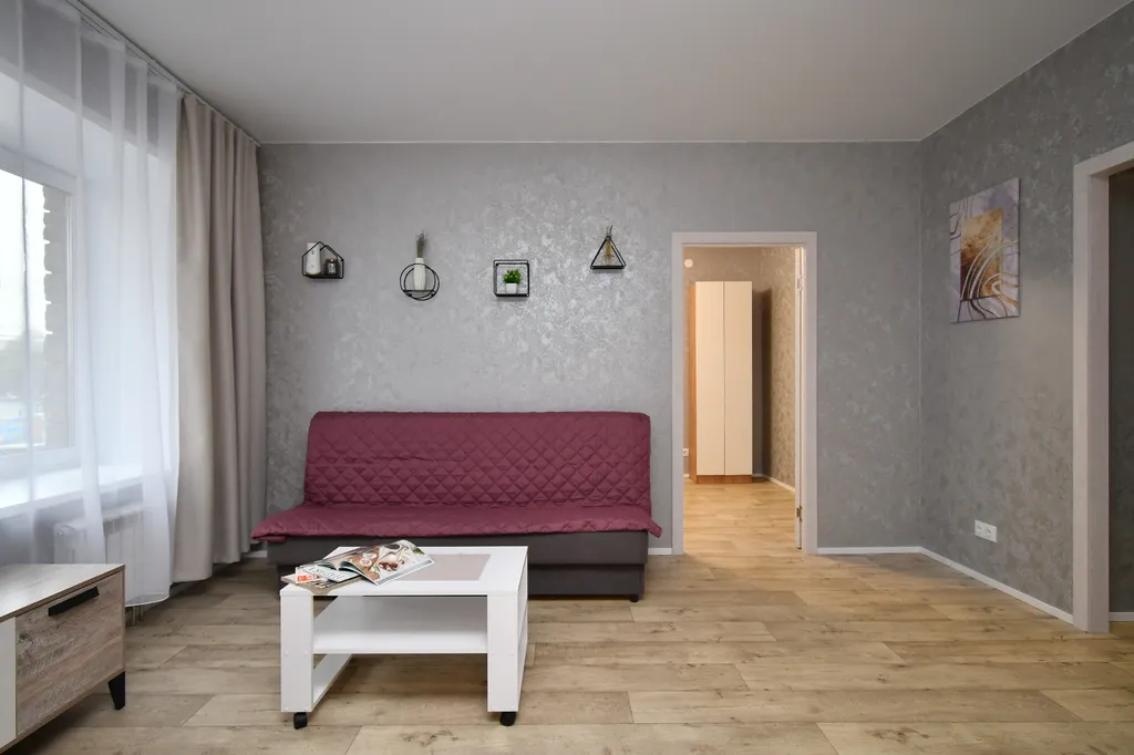 Квартира Квартира Современная однушка в пешей доступности от жд вокзала — Красноярск