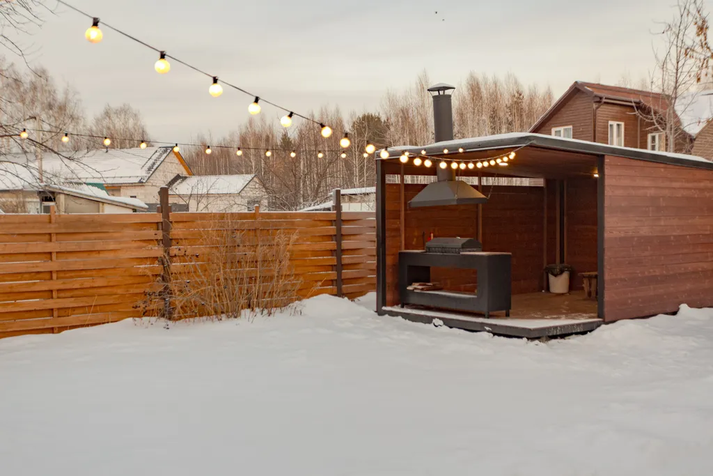Скандинавский уютный домик с баней Око в черте города