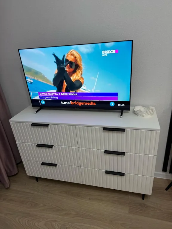 Студия с дизайнерским ремонтом