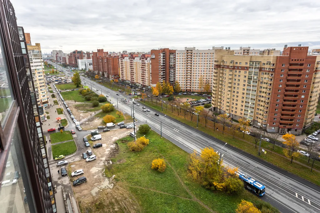 Квартира Квартира Prudius Apart с панорамными окнами на Ленинском — Санкт-Петербург