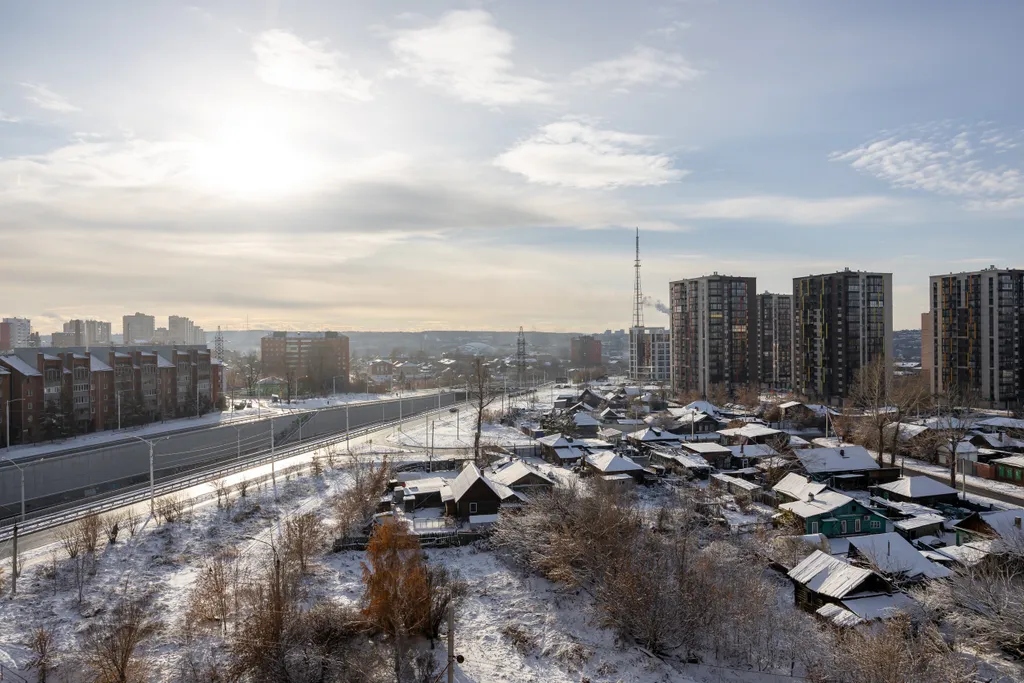 Апартамент с видом на город