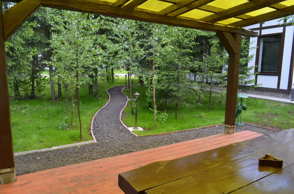 Шале в лесу