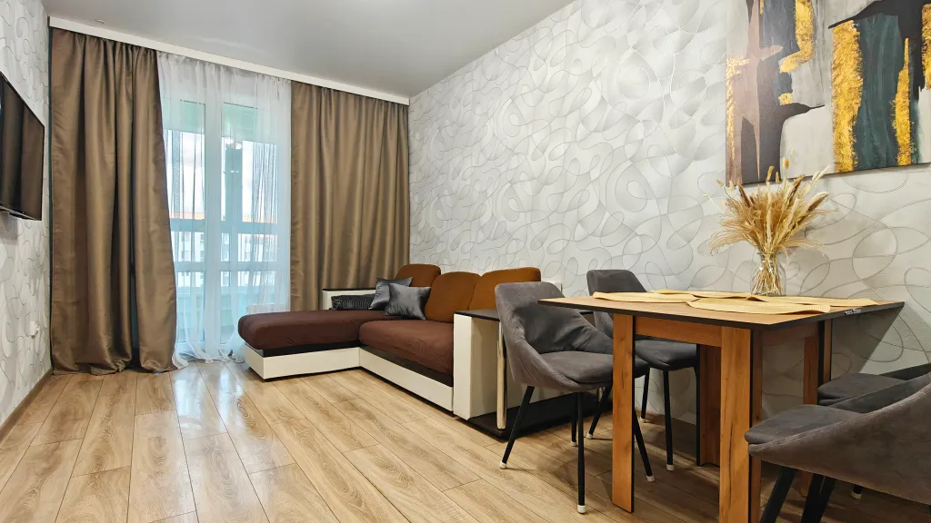 ТЕРРА48 | Family евродвушка — фонтан, закрытая территория, комфорт