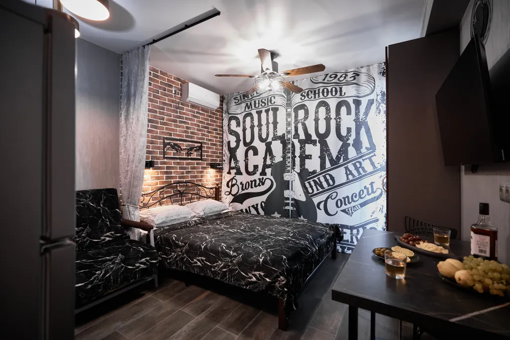 Апартаменты лофт с обзорным видом на море