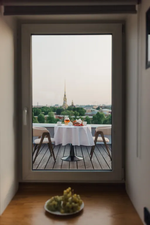 Квартира Квартира Номер с большой террасой и лучшим в городе видом — Санкт-Петербург