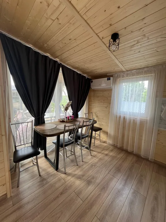 Уютные домики с баней и тёплой купелью