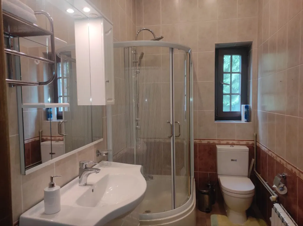 Коттедж Дом с тропическим бассейном, сауной и каминами — Московский