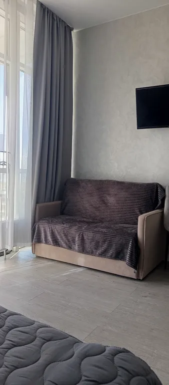 Уютная студия с видом на море на 4 места