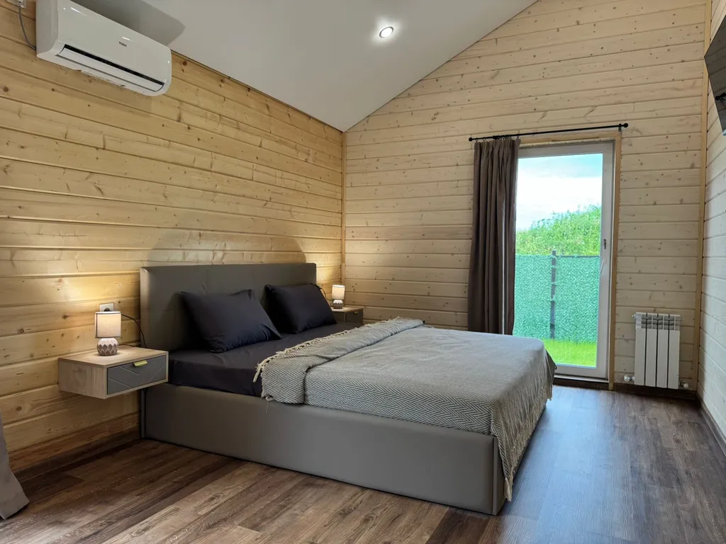 Барнхаус Na_Holme RentPlaza с баней и бассейном