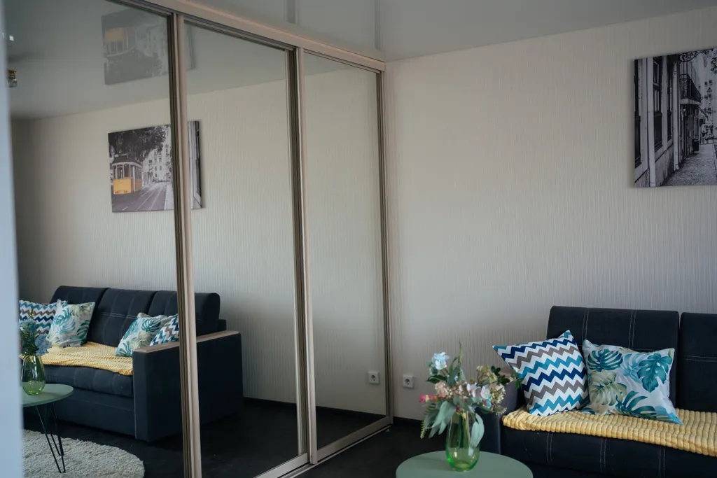 Уютная квартира с видом на лесной массив и парковочной зоной