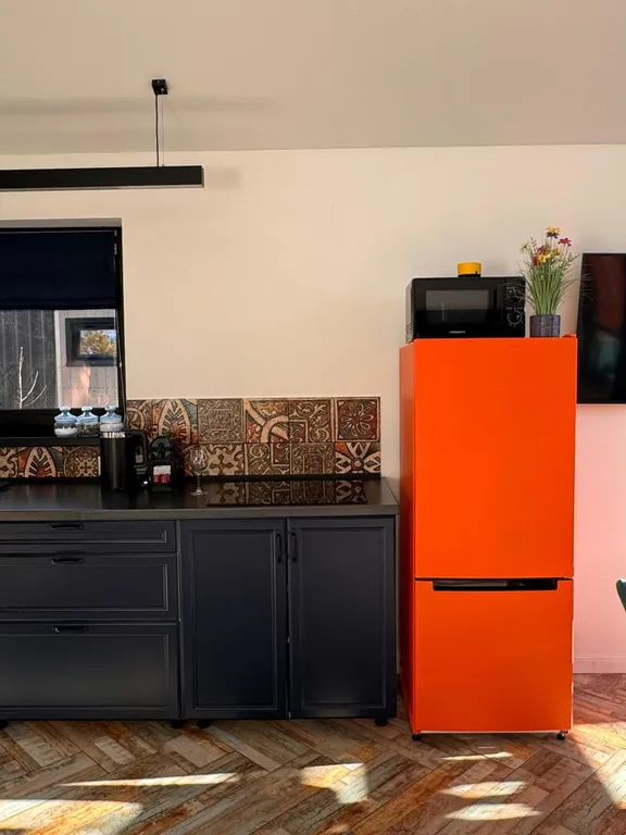 Большой оранжевый дом до 6 человек с баней и банным чаном