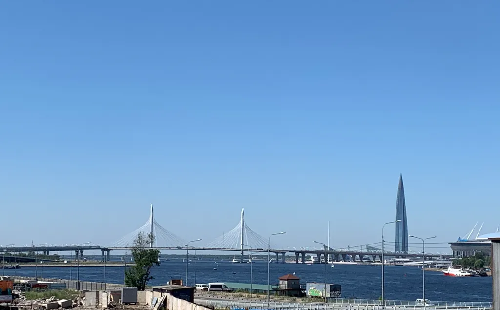 Квартира Квартира Видовая студия у Малой Невы — Санкт-Петербург