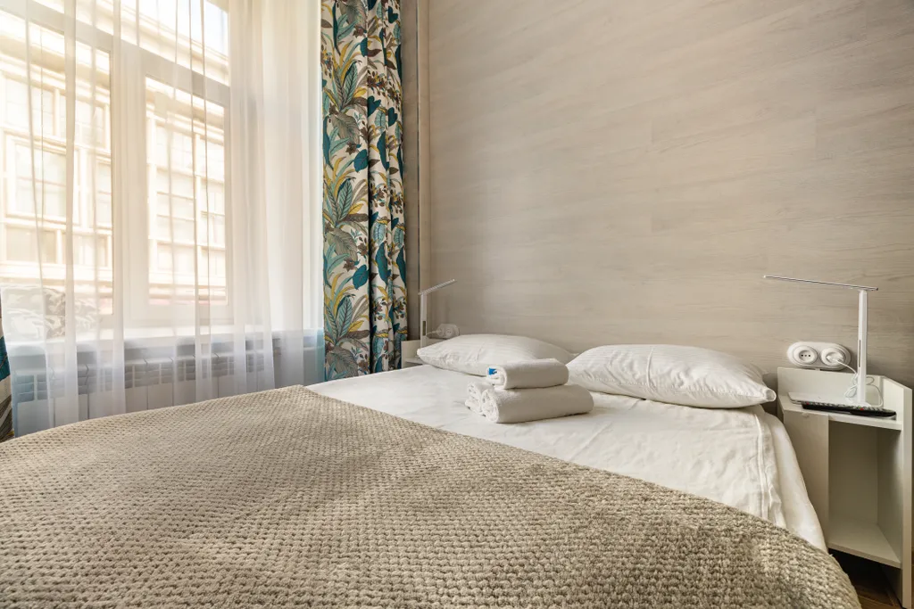 Квартира Квартира Двухуровневая евро студия в самом центре — Санкт-Петербург